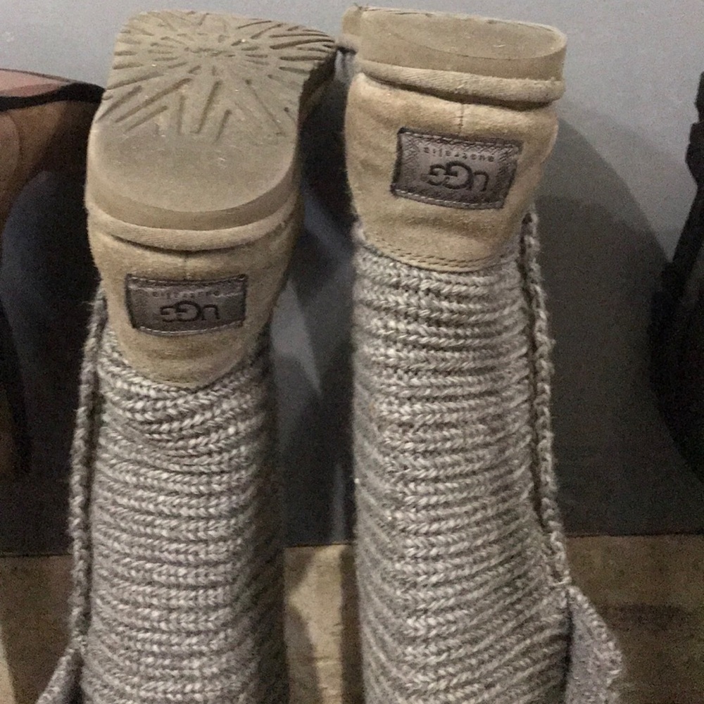 Tall Gray Button Uggs - image 5